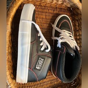 New Vans Half Cabs Mens 8/Womens 9.5 - Wearaway Black/Orange FREE SHIPPING!